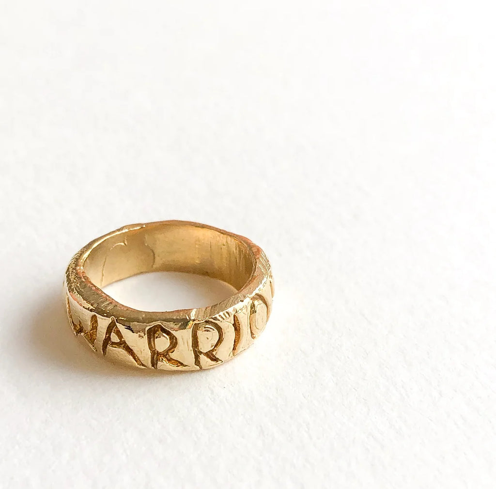 Warrior II Brass Ring