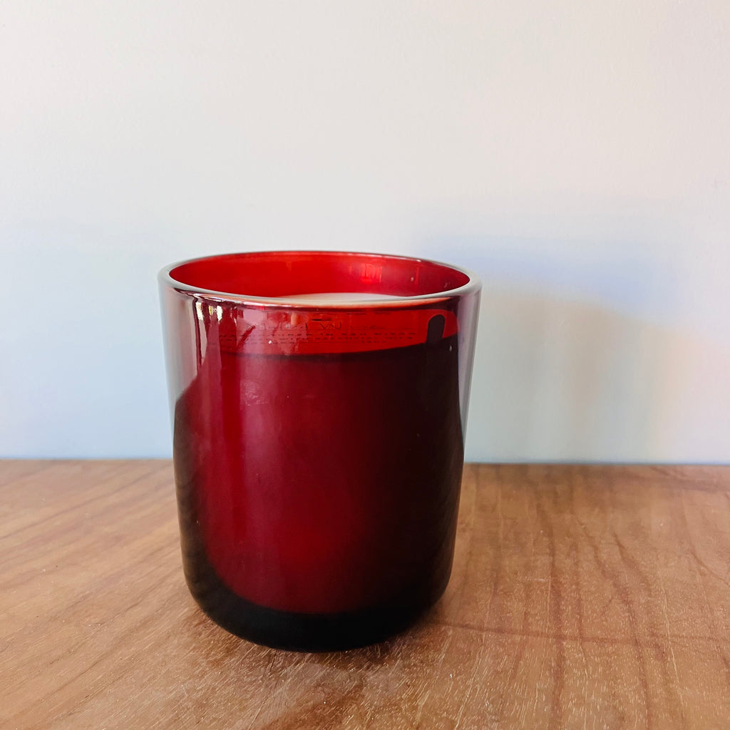 Holiday Hearth Adobe Candle