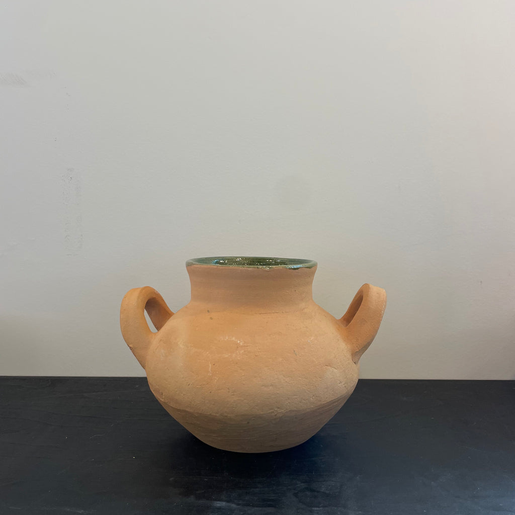 Green Olla W/ Handles
