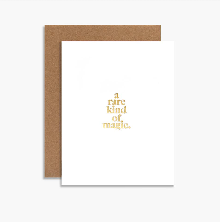 A Rare Kind Of Magic Greeting Card