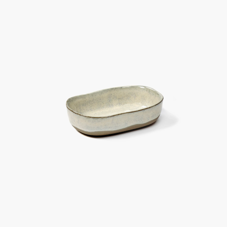Stoneware Plate No.8 Cream