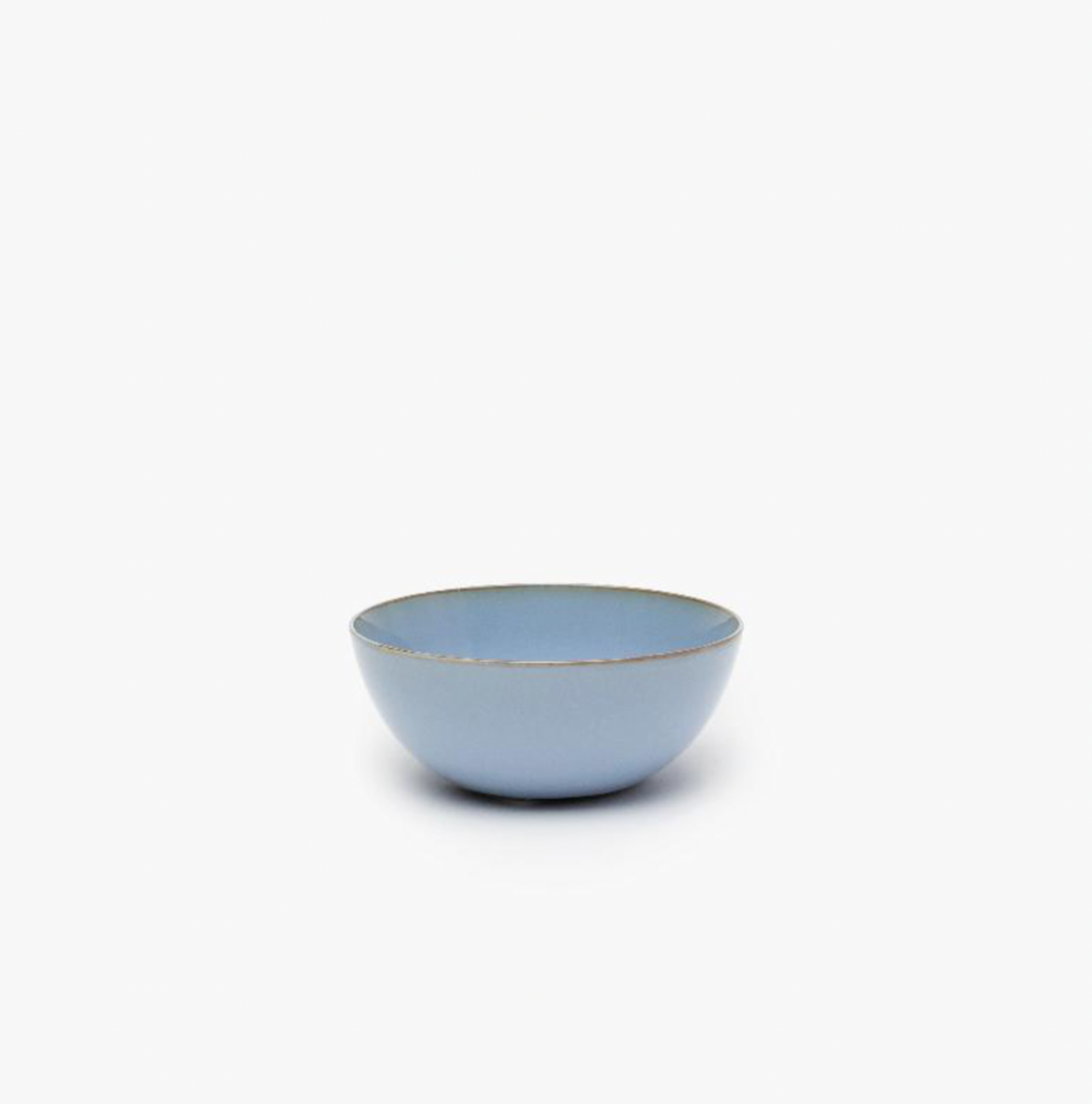 Stoneware Smoky Blue Bowl