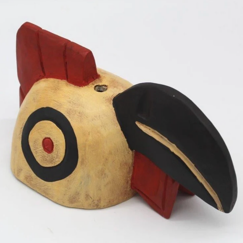 Rooster Ritual Mask Rooster Mask | Adobe by Jess Vargas