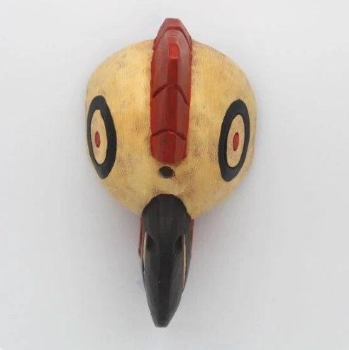 Rooster Ritual Mask Rooster Mask | Adobe by Jess Vargas