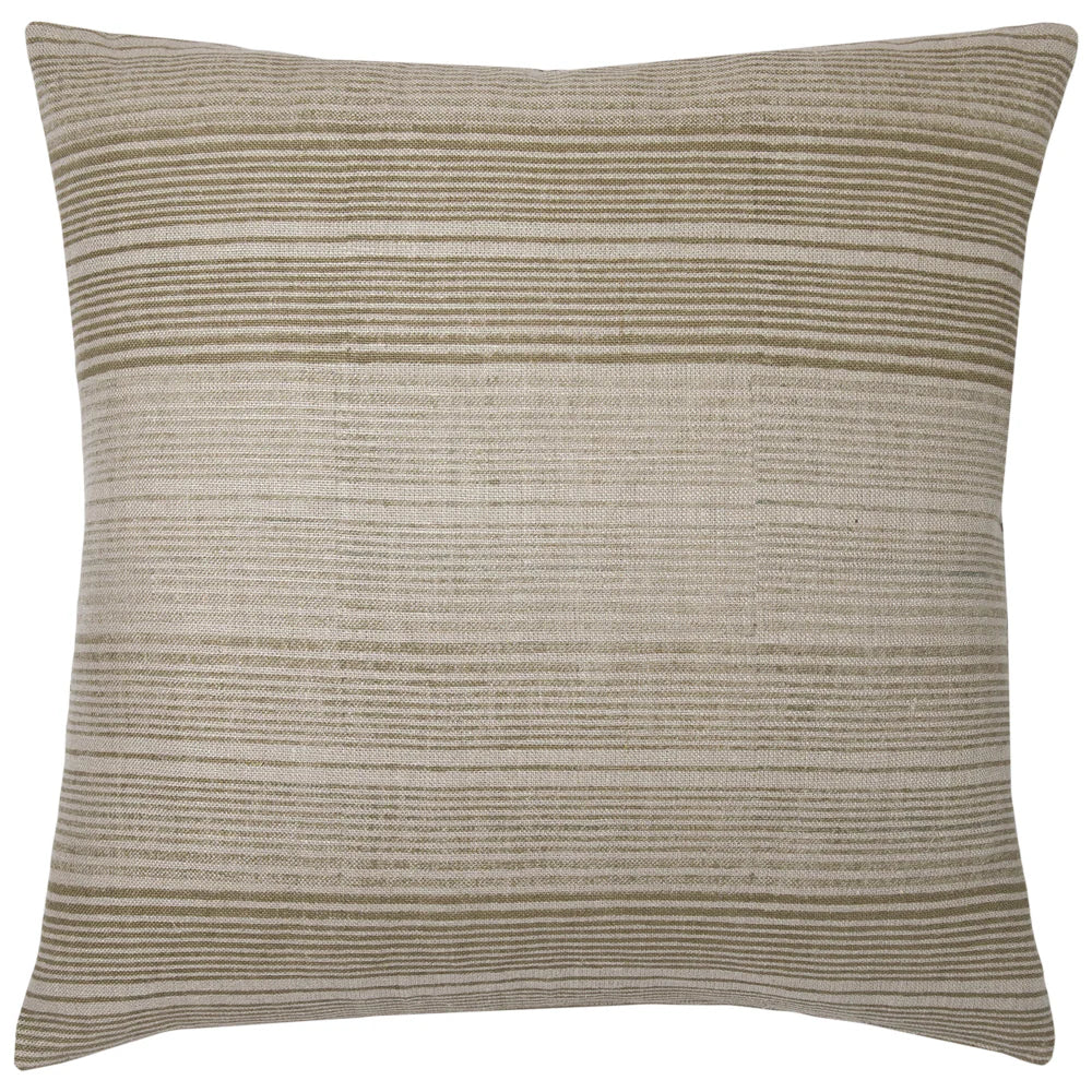 Stripes Shades of Pistachio Pillow