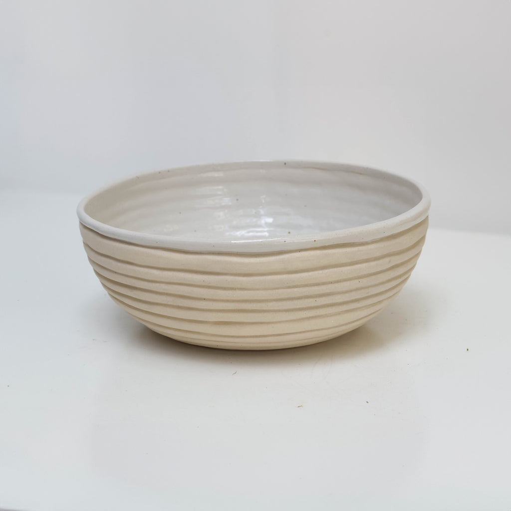 Guatemalan White Big Bowl