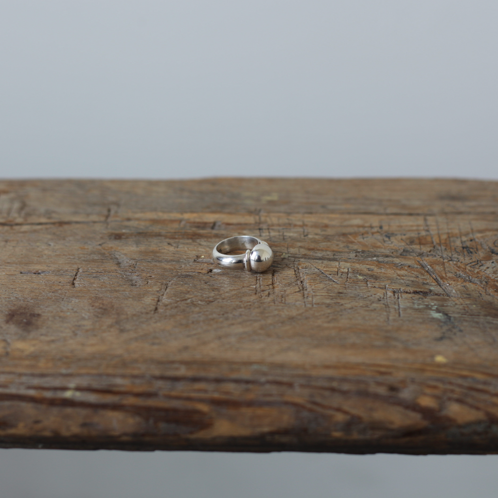 Silver Pinky Ring | Adobe by Jess Vargas