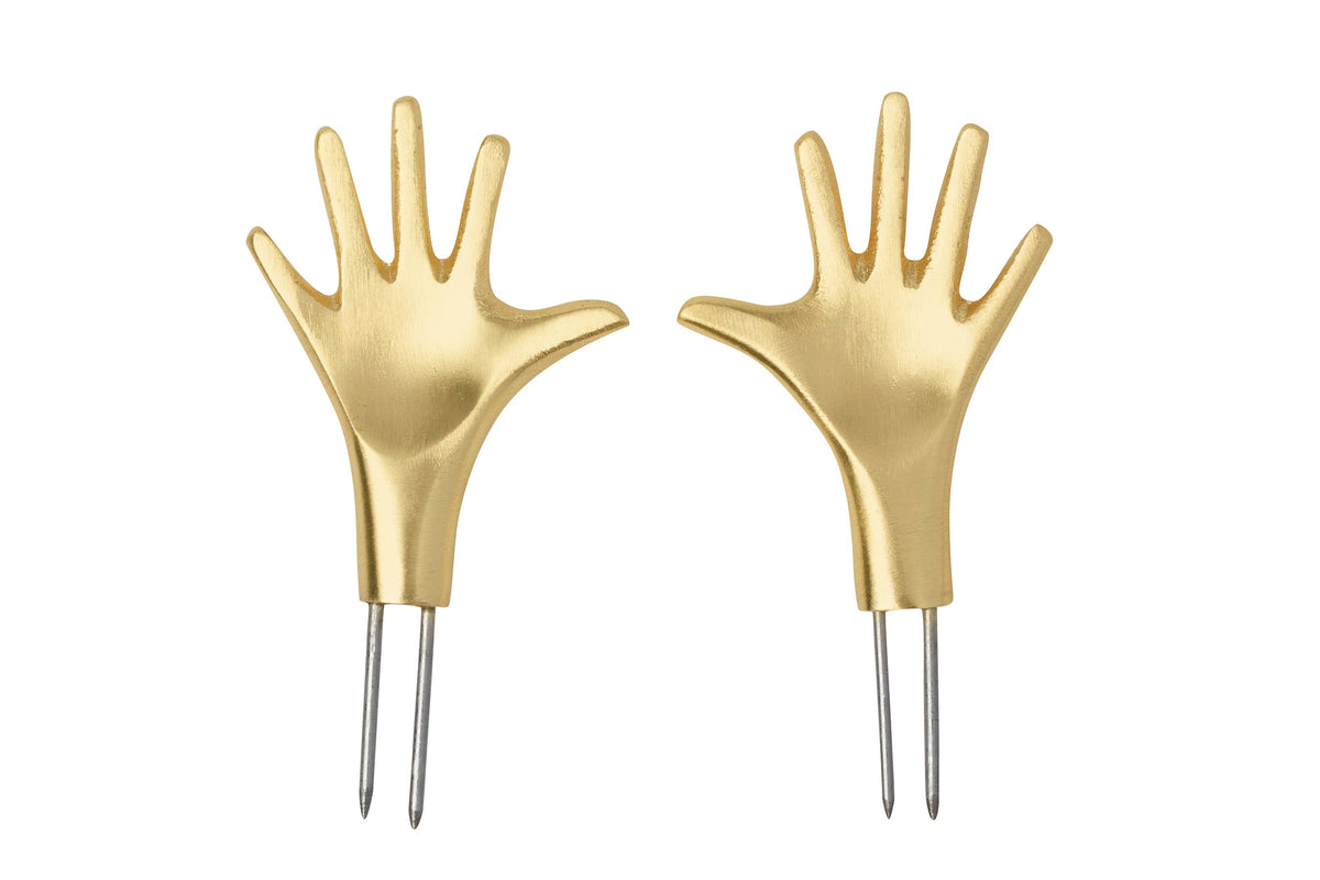 Gold Hand Corn Holders | Adobe by Jess Vargas