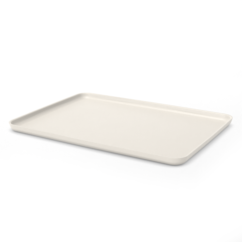Large Serving Tray: Off White