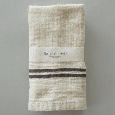 AXCIS Natural linen face towel