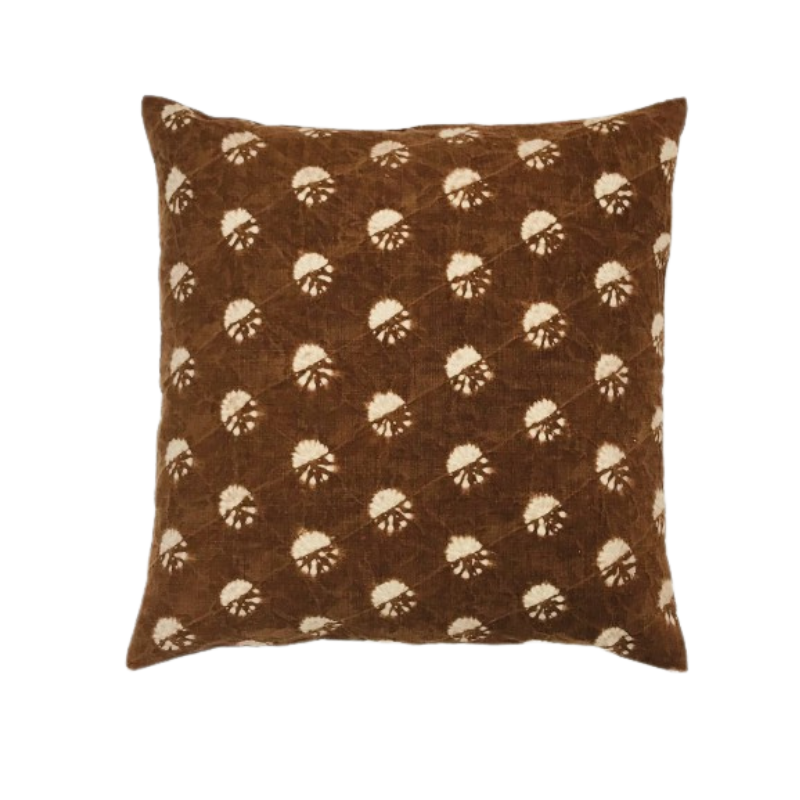 Shibori Dandelion Pillow