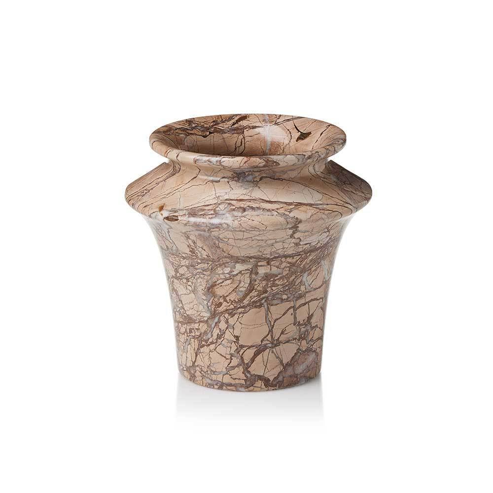 Marble Angled Vase