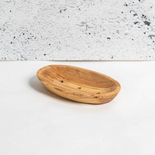 Olive Wood Soap Holder